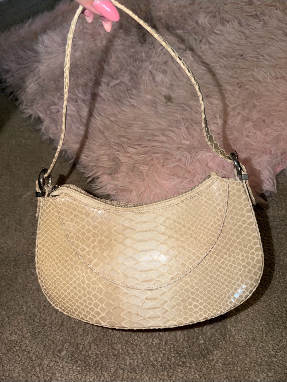 Stuart Weitzman Snake Skin Purse